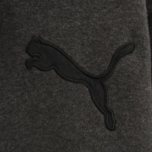 PUMA Gray/Black Zip-Front Jacket Men's L - Picture 7 of 16